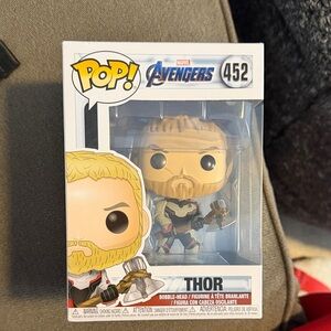 Funko Pop! Avengers Thor with Hammer - Blonde and Black